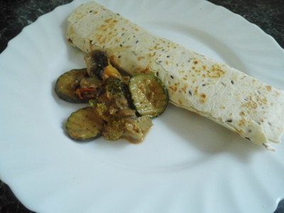 Schnelle Tortilla Wrap fleischlos  Rezept