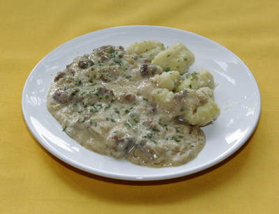 Eierschwammerlragout Rezept