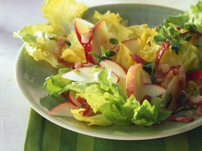 Endiviensalat mit Ananas-Apfel Currydressing Rezept