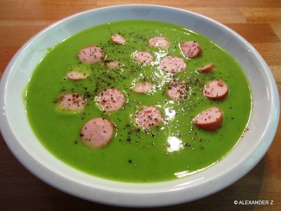 Wasabi Würstel Suppe Rezept