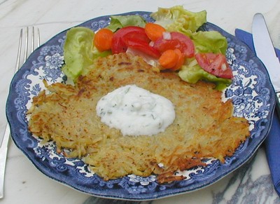 Erdäpfelpuffer Rezept