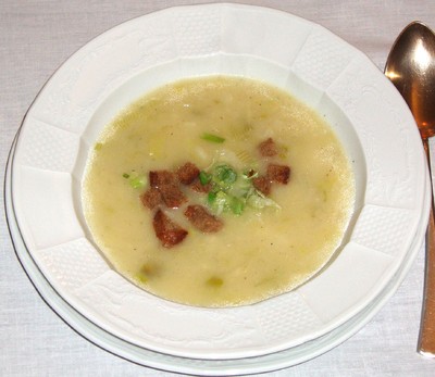 Frühlingszwiebelsuppe Rezept