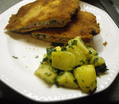 Gefülltes Schweinsschnitzel Rezept