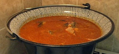 Halaszle –scharfe ungarische Fischsuppe auf Fritz-Art Rezept