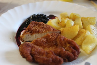 Panierte Hühnerbrustschnitzel Rezept