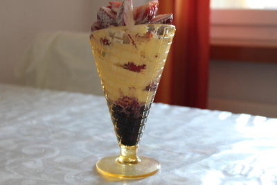 Ice Cream Erdbeer-Vanille Rezept
