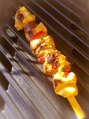 Gemischter Fleischspieß  Rezept