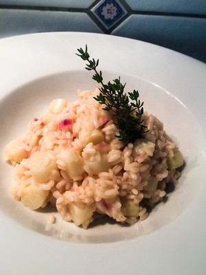 Spargelrisotto irgendwie anders als sonst in  Rezept