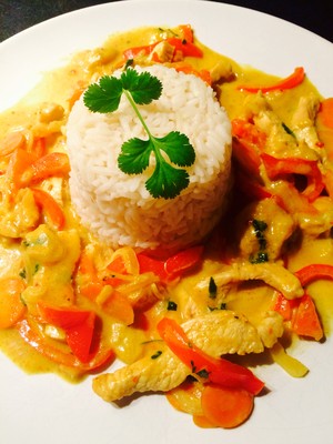 Bananen Curry  Rezept