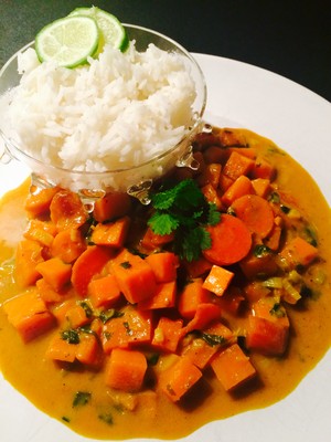 Süßkartoffel Curry Rezept