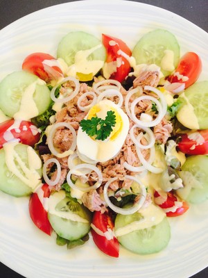 Thunfisch Salat mit French Dressing Rezept