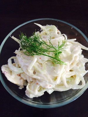 Fenchel - Salat mit Walnüsse  Rezept