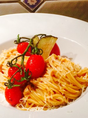 Pasta mit Auberginencreme Rezept