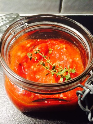 Gebackene Tomaten  Rezept