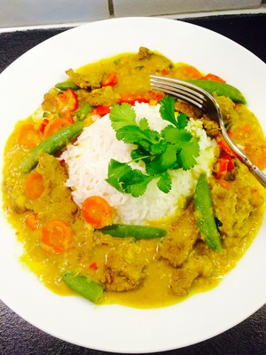 Rindfleisch-Linsen Curry  Rezept