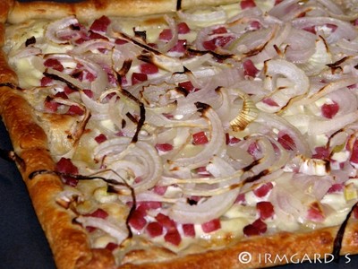 Schneller Flammkuchen Rezept