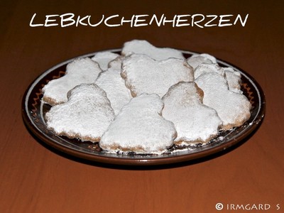 Rezept Lebkuchenherzen Lebkuchenherzen Rezept