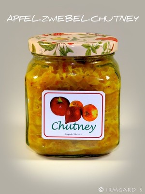 Apfel-Zwiebel-Chutney Rezept