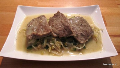 Beef in Wasabirahm Rezept