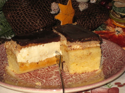 Schoko-Pudding-Kuchen vom Blech Rezept