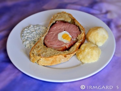 Osterschinken im Brotteig-Mantel Rezept