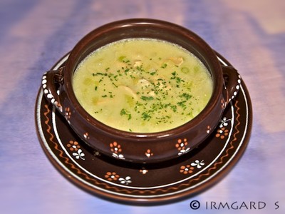 Frühlingszwiebel-Cremesuppe Rezept