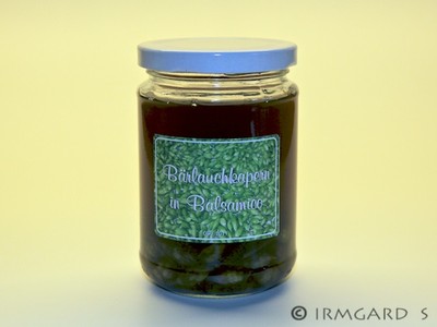 Bärlauchkapern in Balsamico Rezept