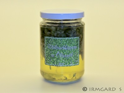 Bärlauchkapern in Olivenöl Rezept