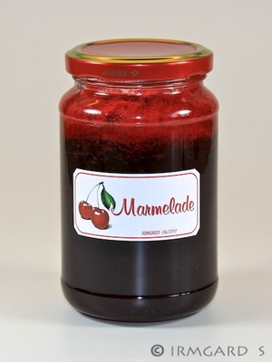 Kirschmarmelade  Rezept