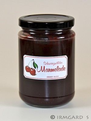 Schwarzwälder Kirschmarmelade Rezept