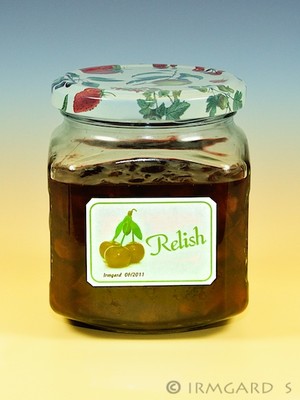 Weichsel-Relish Rezept