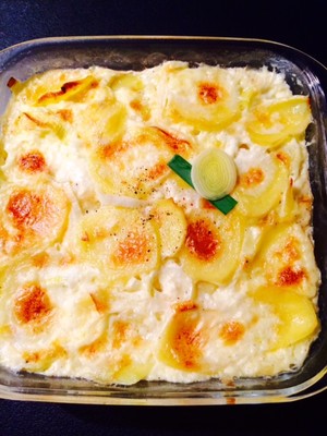 Kartoffel-Lauch Gratin Rezept