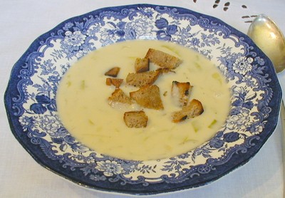 Lauchcremesuppe Rezept