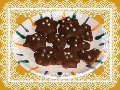 Lebkuchen mit Schokoglasur Rezept