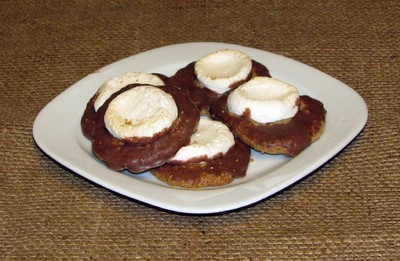 Macadamia-Cookies mit Marshmallows Rezept
