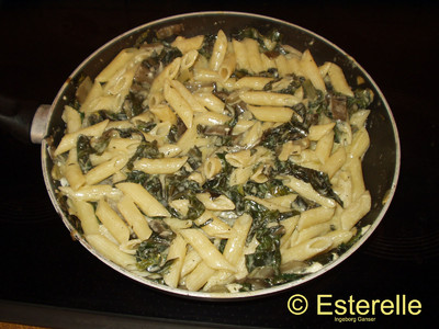 Mangold-Penne Rezept