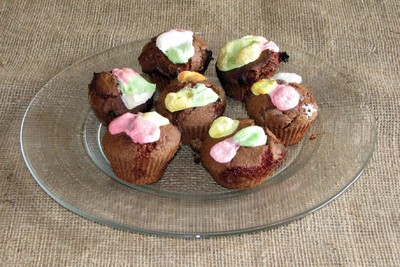 Marshmallows Muffins Rezept