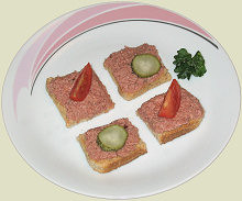 Pâté von der Ochsenzunge Rezept