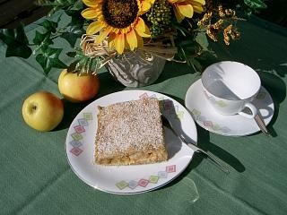 Gedeckter Apfelkuchen Rezept