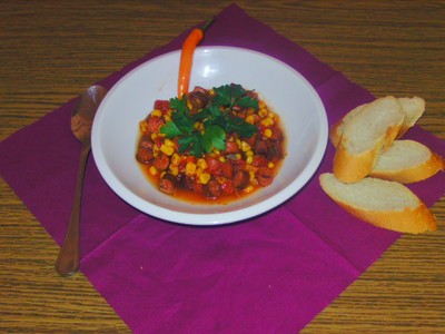 Kabanossi Ragout  Rezept