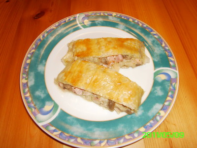 Schinkenkäse Strudel Rezept