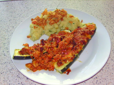 Gefüllte Zucchini Rezept