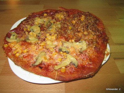 Topfen Vollkorn Pizzateig Rezept