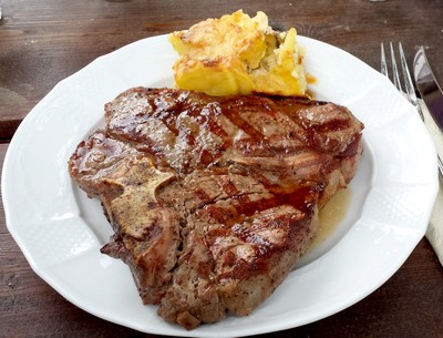 Gegrilltes Porterhouse Steak  Rezept