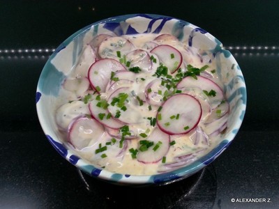 Pikanter Radieschensalat Rezept