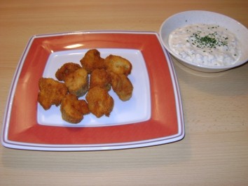 Champignons gebacken Rezept