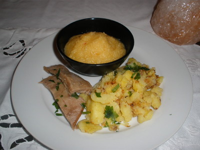 Tafelspitz mit Bratkartoffel und Apfelkren  Rezept