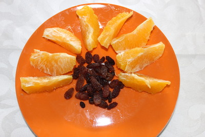 Rosinen mit Orange Rezept