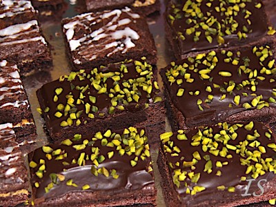 Schokobrownies mit Pistazien Rezept