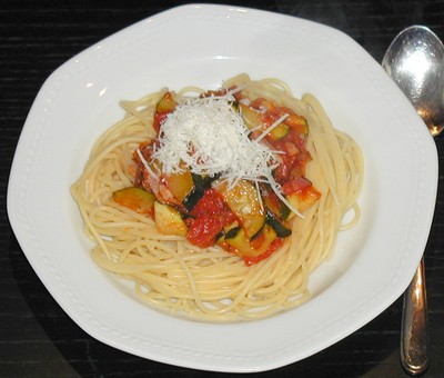 Spaghetti mit Zucchini Rezept
